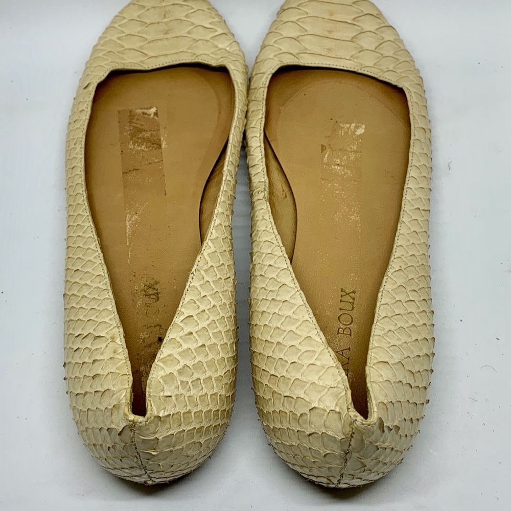 BARABOUX Python Ballet Flats - Picture 4 of 16